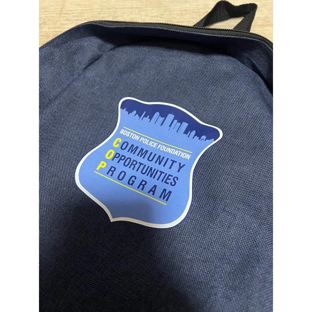 Boston Police Foundation COP Program Backpack Blue‎ Community Opportunities